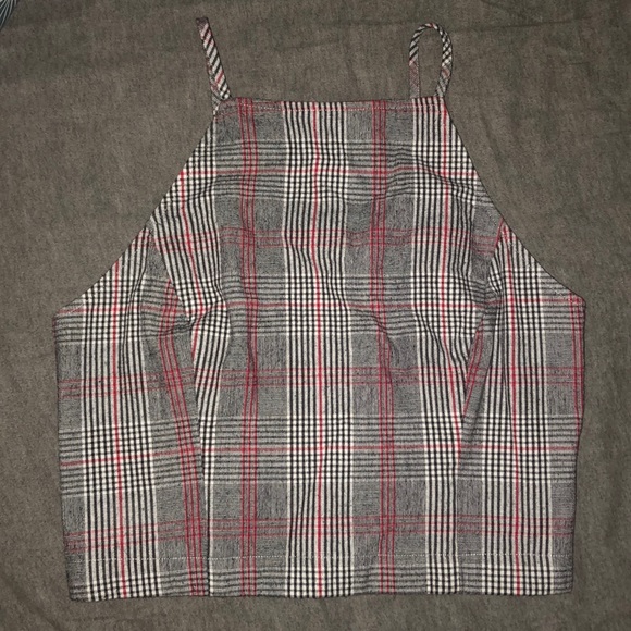 Plaid crop top - Picture 1 of 3